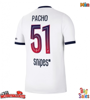 Paris Saint-Germain Willian Pacho #51 Replica Away Stadium Shirt 2026-27 Short Sleeve